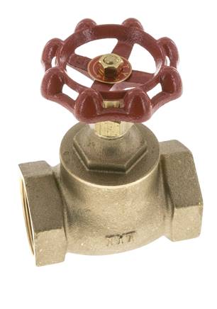 G 1-1/2'' Messing Klepafsluiter 10 bar
