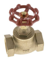 G 1-1/2'' Messing Klepafsluiter 10 bar