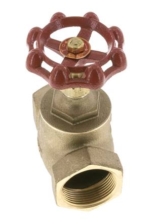 G 1-1/2'' Messing Klepafsluiter 10 bar
