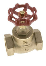 G 1-1/2'' Messing Klepafsluiter 10 bar