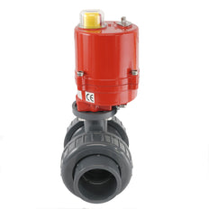 32mm 12V DC VDL 2-weg PVC Elektrische kogelkraan