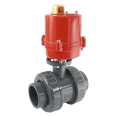 32mm 12V DC VDL 2-weg PVC Elektrische kogelkraan