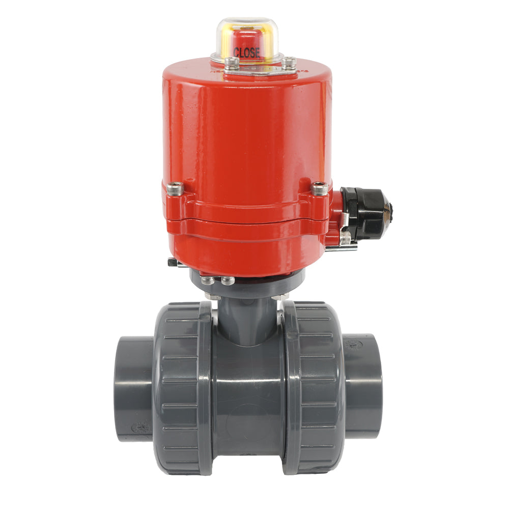 32mm 12V DC VDL 2-weg PVC Elektrische kogelkraan