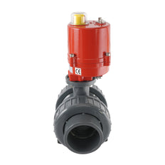 63mm 24V DC VDL 2-way PVC Electrical ball valve