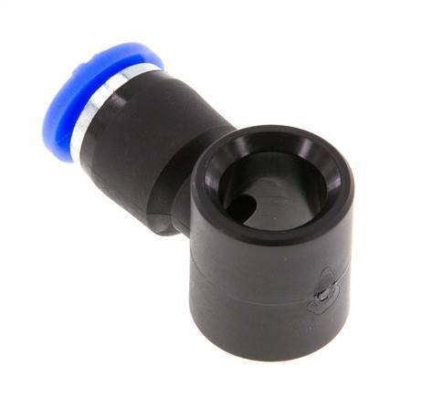 6mm L-Banjo PBT/POM Insteekfitting Banjo-bout G1/8'' NBR [10 Stuks]
