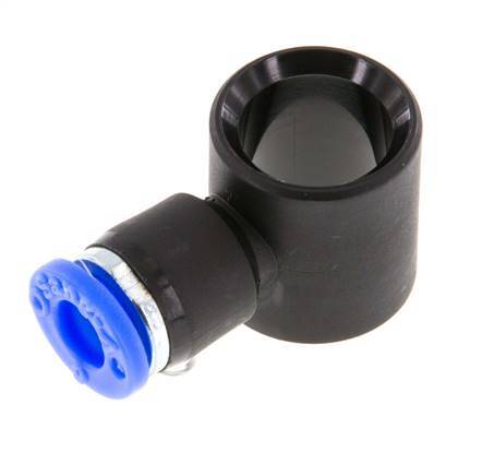 6mm L-Banjo PBT/POM Insteekfitting Banjo-bout G1/4'' NBR [10 Stuks]