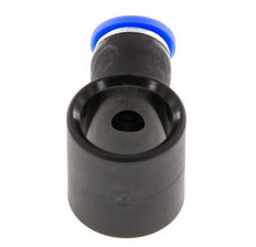 8mm L-Banjo Push-in Fitting PBT/POM NBR Banjo bolt G3/8'' [5 Pieces]