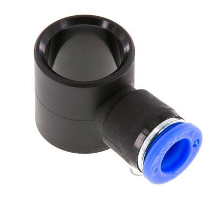 8mm L-Banjo PBT/POM Insteekfitting Banjo-bout G3/8'' NBR [5 Stuks]
