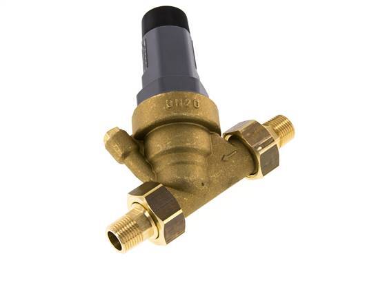 Water Drukregelaar Messing R1/2'' 33 l/min 1,5-6 bar/22-87psi Drinkwater